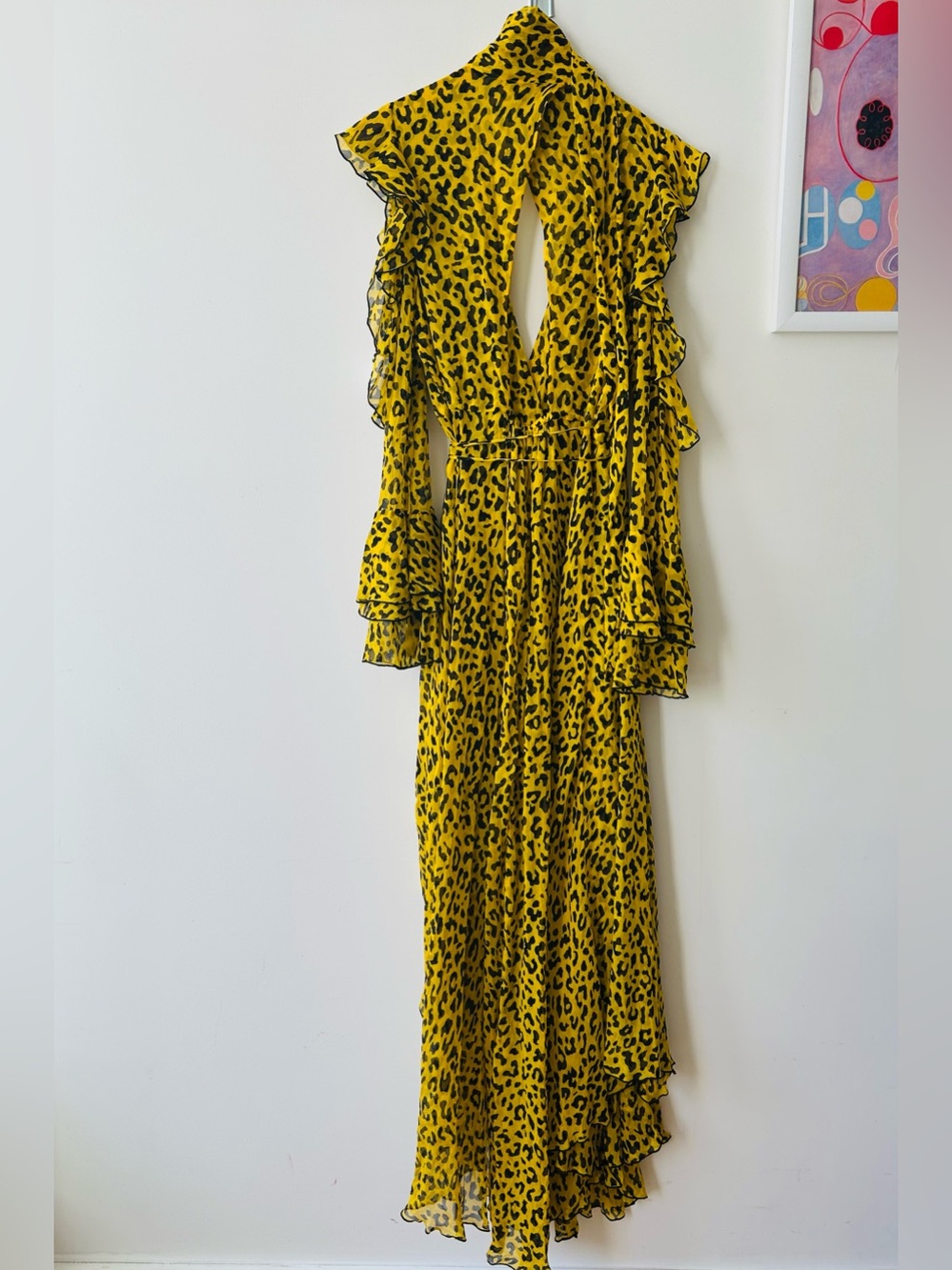 DvF Silk Wrap Dress, size 10-12 - Picture 8 of 15